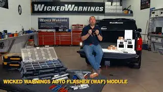 Модуль автоматической мигалки (WAF) для заводской мигалки от Wicked Warnings