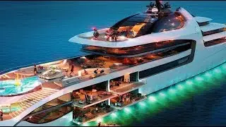 2018 Futuristic, Innovative & Elegant Admiral X Force 145 - Most Expensive Luxury Mega-Yacht