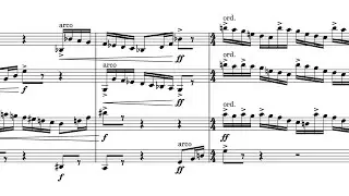 Shouting into the Darkness (2025) for string quartet