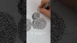 Realistic tree drawing tutorial step by step! # #ink #howtodraw #art