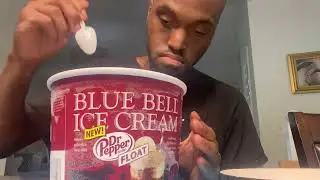 Blue Bell Dr Pepper Float Ice Cream Review
