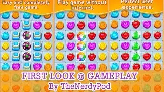 First Look @ Sweet Candy Story by Sweet Candy Blast【Android/IOS Mobile Games】