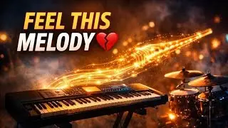 Midnight Romance 🎹🪈| Emotional Keyboard Bansuri Instrumental | Cinematic Electric Drums | Only Music