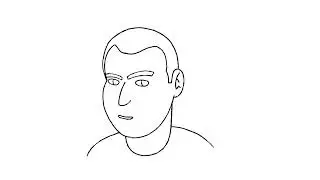 Virada de cabe&ccedil;a -  EXERC&Iacute;CIO 2D CARTOON ANIMATION #SHORTS #krita