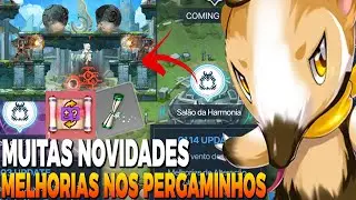 CARTAS COMPARTILHADAS,MELHORIA DO PERGAMINHO DO VOID,CUPOM 10 PERG. ABERTURA l GRAND CHASE CLASSIC
