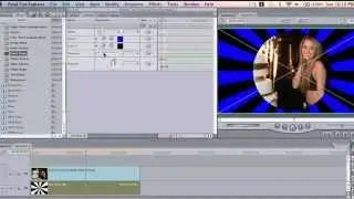 Final Cut Express Effect Tutorial - Two Color Ray Circle Spin
