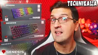 Por&oacute;wnanie klawiatur Thor od Genesis ⚡ Recenzja sprzętu gracza ⚡ Technikalia ◽ PL