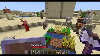 Minecraft Villagers fight back Raid#minecraft #bestminecraftclips #minecraftmemes