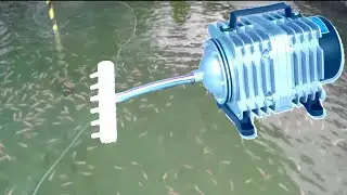 high pressure Aquarium Fish Oxygen Pump | Electro magnetic Air Comp Pump 220v 18W ACO-001 | Ripon150
