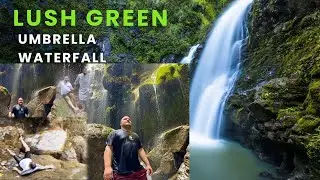 Umbrella waterfall Most Beautiful Place And Most Dangerous🫣