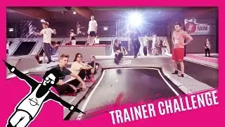 SPRUNG RAUM Trampolin Trainer Challenge