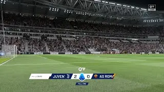 Juventus Vs AS Roma - Italian Serie A Ligue 25/26 - FC 26 Gameplay.