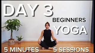 5 Minutes  Quick Yoga Session for Total Beginners