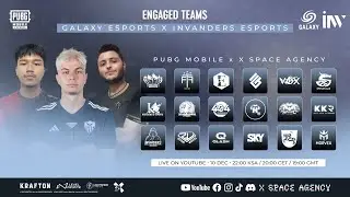 PUBGM 💥 THE BIGGEST FINAL! GALAXY x INVANDERS  — WATCH PROS CLUTCH LIVE!