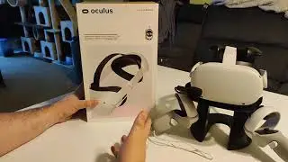Quest 2 Elite Strap with Battery Unbox and Install with tons of extra accessories!