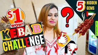 $1 Kebab Eating Challenge at Dubai’s oldest Kebab Shops - Best and cheapest Kebab ever had in Dubai
