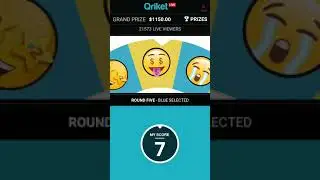 Qriket LIVE! Show 2. Won .33. (5-30-18)