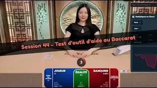 Session [44] TEST Baccarat SOFTWARE