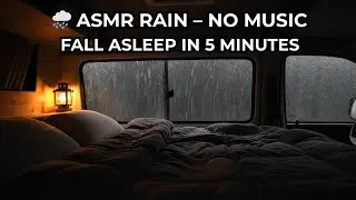Cozy Car Rain Sounds for Sleeping | Relaxing Rain Noise for Deep Sleep | 10 Hours