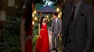 Love on the Garden Path 🌸✨ | Evening Romantic Scene #love #natureromance #lovestory #ai #romantic
