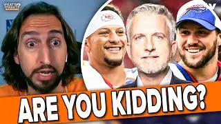 Nick Wright CAN'T BELIEVE Bill Simmons ranking Josh Allen over Patrick Mahomes | What's Wright NFL