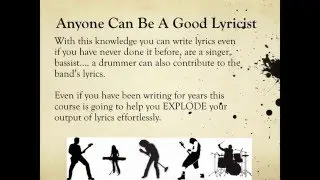 How to Become a Lyric Writing Machine - No Limits!