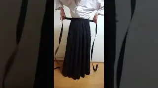 袴の着付け