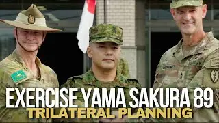 ADF | Trilateral planning with key partners on Exercise Yama Sakura 89