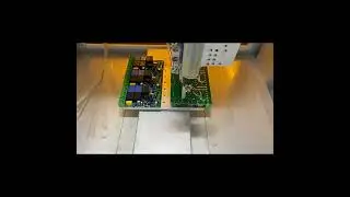 Fully automatic three proof paint UV spraying machine, suitable for small desktop PCBs.