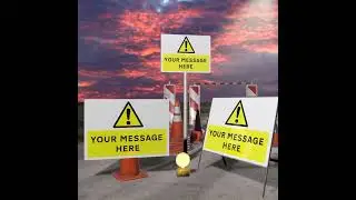 UK Custom Road Signs for Highway, Road Works, Private Roads, Industrial Estates
