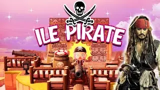 THE MOST BEAUTIFUL PIRATE ISLAND IN ANIMAL CROSSING! #ACNH