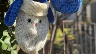 Knit a Bunny 🐰 Bag : Beginner Knitting Machine Project