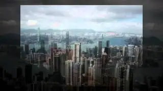 Hong Kong A Victoria Peak View CHINA