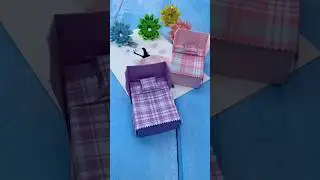 cute paper 📜 bed  ✨✨🌷🌷🌷🌷#art #asmr #diycrafts #activity