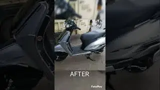 activa110 painted like activa 5G limited edition. gani painter #bikestunt #popular #trending #viral