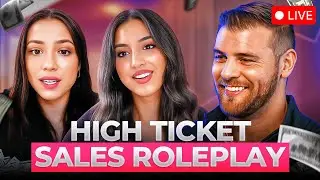 Sales Roleplay - Executive Job Coaching Offer With $1M/mo Trainer [LIVE]