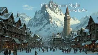 Snowy Winter Medieval Music | Древняя Северная Атмосфера | Спокойная Мистическая Релаксация