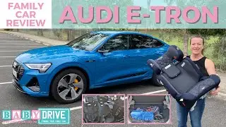 Обзор семейного автомобиля: Audi e-Tron Sportback 55 2021 года | BabyDrive
