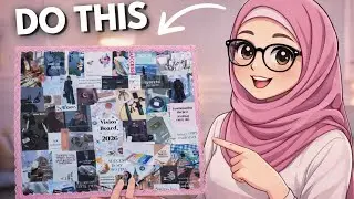 How to Make a Vision Board for 2026 ✨ That Actually Works || Step by Step #diy #handmade #craft