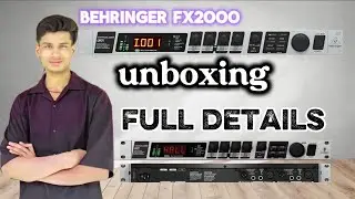 Behringer fx2000 / Behringer crossover setting / Behringer audio interface / Behringer fx2000 hindi