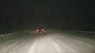 WNC SNOW 2018 WAYNESVILLE ROAD CONDITIONS