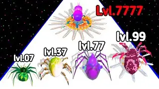 New Update 2024 Spider Evolution Runner Level_Up Spider 3d Max Level Gameplay