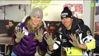 Felix Neureuther & Lindsey Vonn - FIS Weltcup München - Walk of Stars - 01. Januar 2011