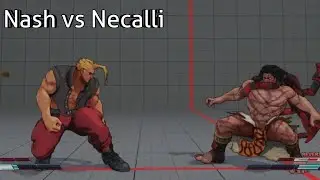 Nash vs Necalli high level SFV:CE