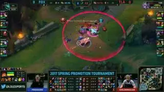 FOX vs TLA - Gnar and Fiora Rivalry 2nd Fight NA Promotion