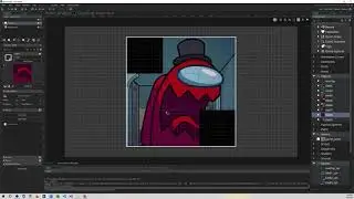 Among Us Slide Puzzle with GameMaker Studio for College of DuPage's STEMCON 2024