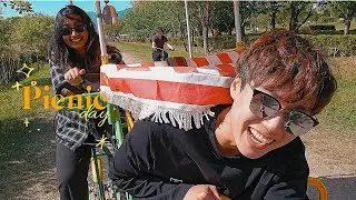 PICNIC DATE | ✨ A fun picnic + cycling date at Sasang Park!
