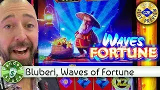 Waves of Fortune  slot machine preview, Bluberi, G2E 2019 (#G2E2019)