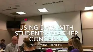 Teacher concerns about using data with students