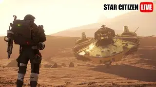 New Ground Vehicle, Perseus, and Boomtube in Star citizen #live #gameplay